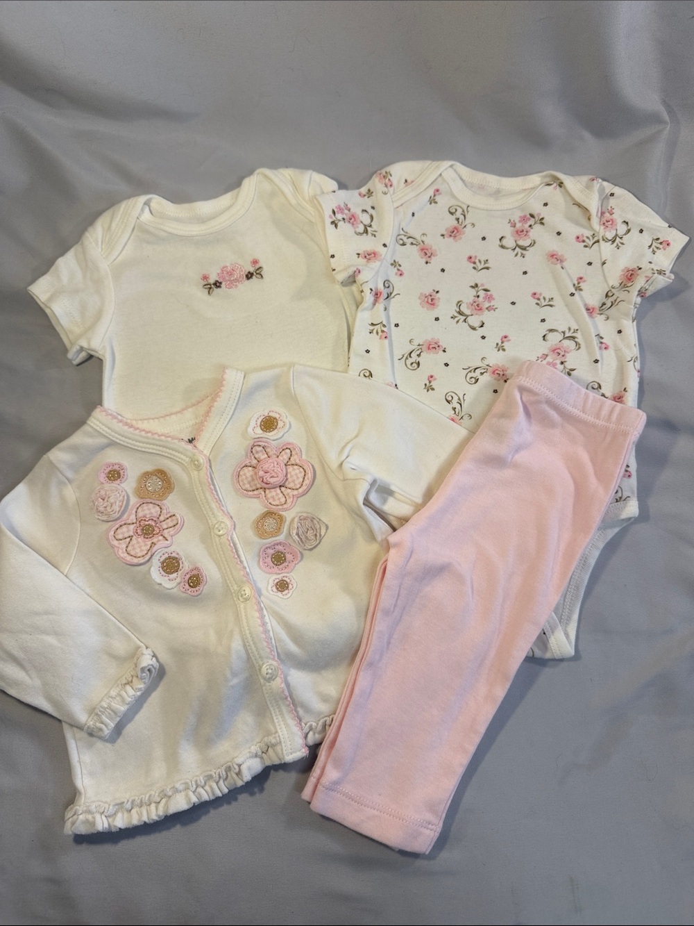 Little Me 4 piece matching set